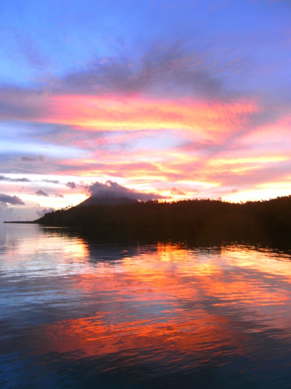 Sunset over Bunaken