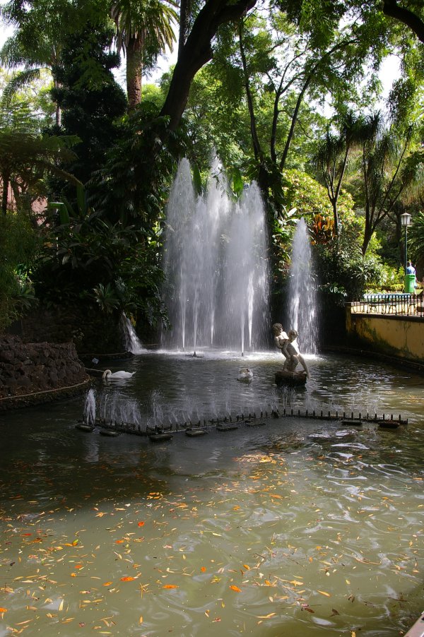 Fountain in Funchal Gardens