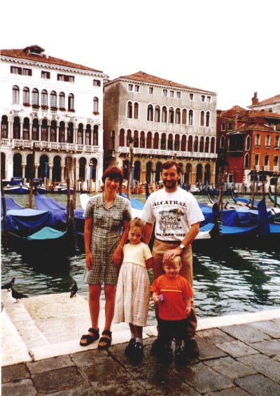 All of us by the Grand Canal