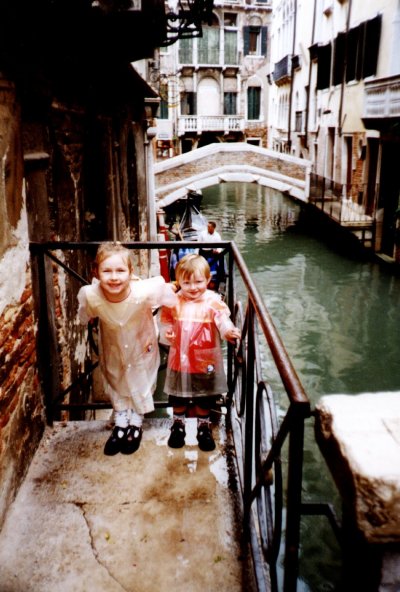 Lauren and Ryan by a canal